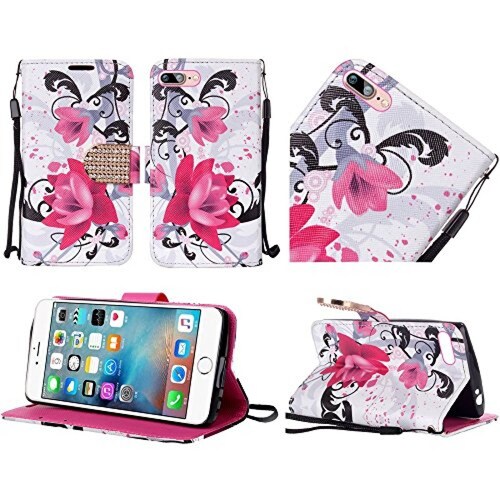  Funda HRWireless Cell Phone Case for Apple iPhone 7 Plus - Purple Lily