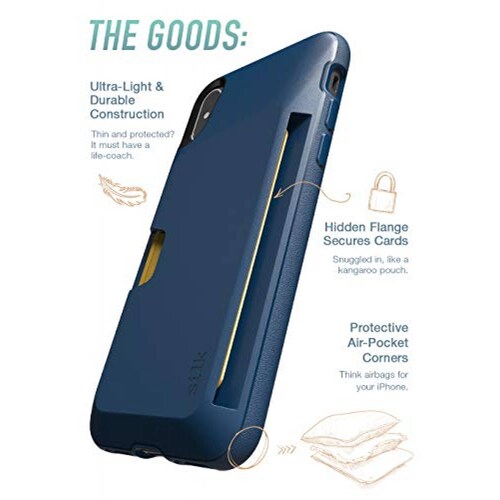  Funda Silk iPhone X and XS Wallet Case, Slayer Vol. 1, Blues on The Green