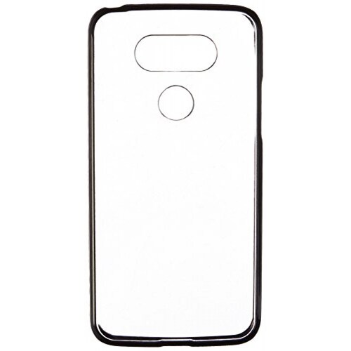  Funda HRWireless Carrying Case for LG G5 - Retail Packaging - Clear/Black