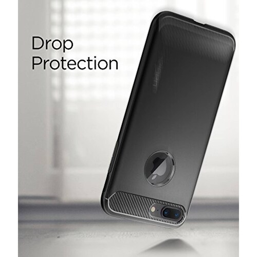  Funda Spigen Rugged Armor Funda Compatible con iPhone 7 Plus - Negro (PET)