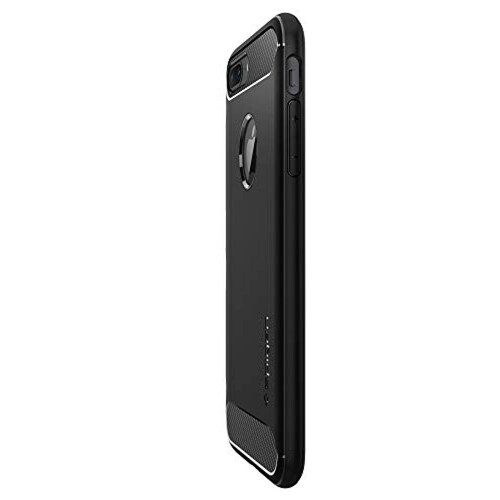  Funda Spigen Rugged Armor Funda Compatible con iPhone 7 Plus - Negro (PET)