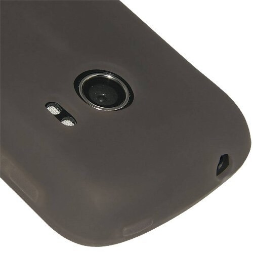  Funda Amzer AMZ89791 Silicone Skin Jelly Case for Huawei Comet U8150, Gray