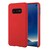  Funda Idenmex Funda Case para Samsung S10 Protector Soft Jelly, color Rojo