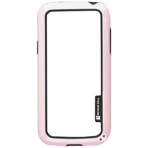  Funda BEYOND CELL Aquaflex Lite for Samsung Galaxy S4 Mini, Black/Baby Pink