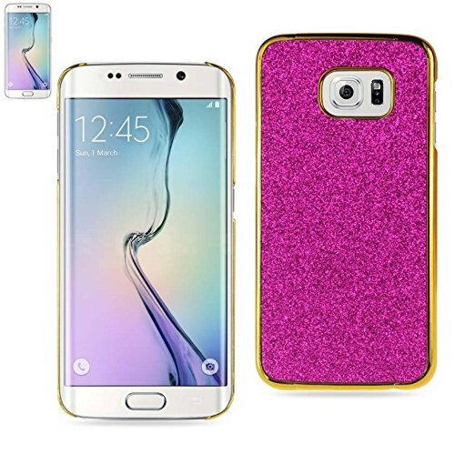  Funda Reiko GSC01-S6EDGEPK Cell Phone Case for Samsung Galaxy S6 Edge, Pink