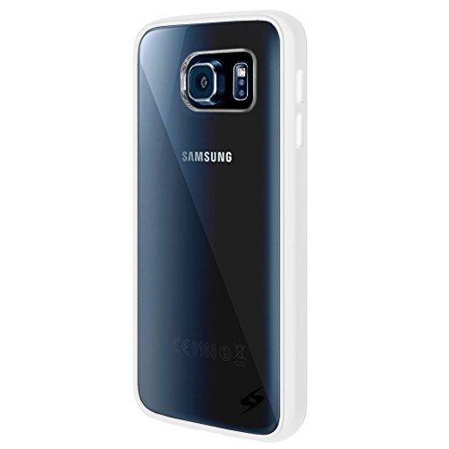  Funda Amzer AMZ97621 SlimGrip Hybrid Case for Samsung Galaxy S6 SM-G920, White