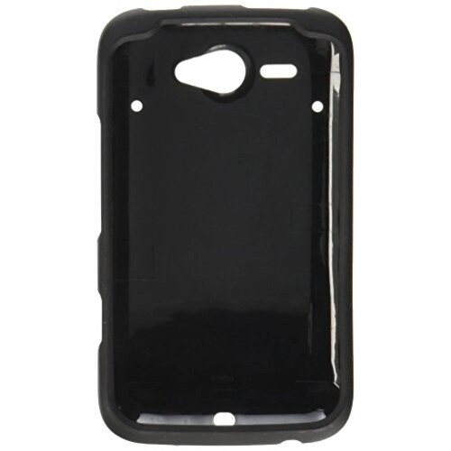  Funda Reiko Premium Durable Rubberized Protective Case HTC Status Chacha, Black