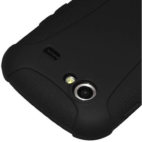  Funda Amzer AMZ90163 Silicone Skin Jelly Case for Samsung/Google Nexus S, Black
