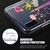  Funda Luxmo Funda Case para iPhone Xs Max Protector Candy Tornasol, color Paris