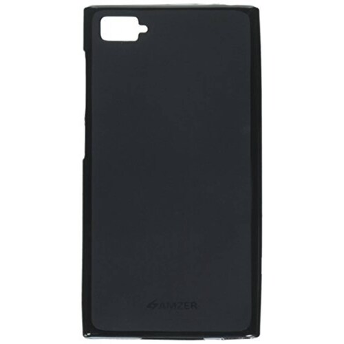  Funda Amzer Pudding Soft Gel TPU Skin Fit Case Back Cover for Xiaomi Mi 3, Black
