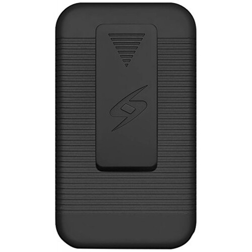  Funda Amzer AMZ97573 Shellster Shell Case Holster Combo for Blackberry Q5, Black