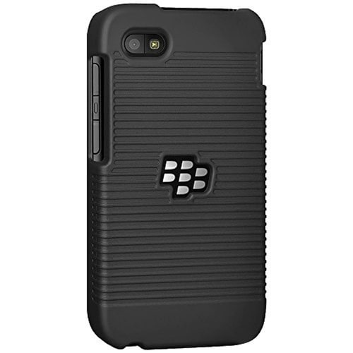  Funda Amzer AMZ97573 Shellster Shell Case Holster Combo for Blackberry Q5, Black