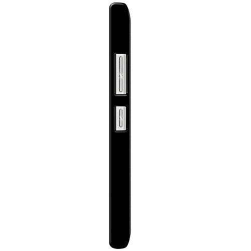  Funda Amzer Pudding TPU Impact Resistant Back Cover Skin for Lenovo A5000, Black