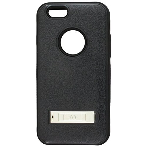  Funda MyBat Verge Hybrid Protector Cover for iPhone 6/6s with Stand Natural Black