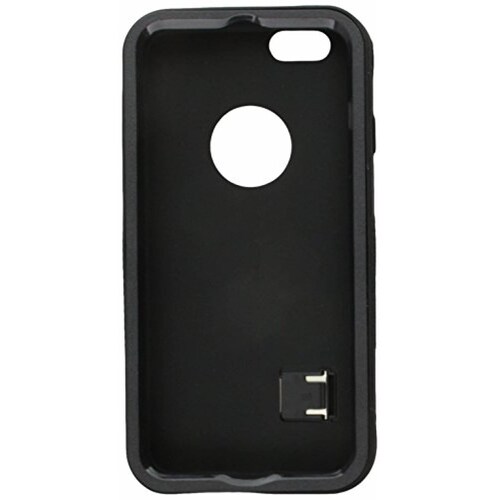  Funda MyBat Verge Hybrid Protector Cover for iPhone 6/6s with Stand Natural Black