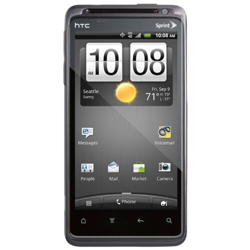  Funda Amzer AMZ92737 Snap On Crystal Hard Case for HTC EVO Design 4G, Clear, 1 Pack