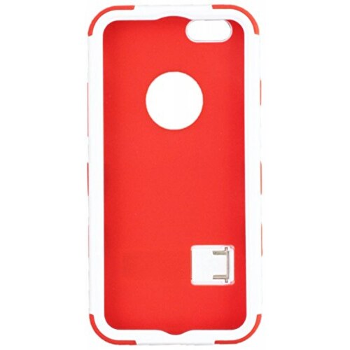  Funda MyBat iPhone 6/6s Tuff Hybrid Phone Protector Cover with Stand Stars Wave/Red