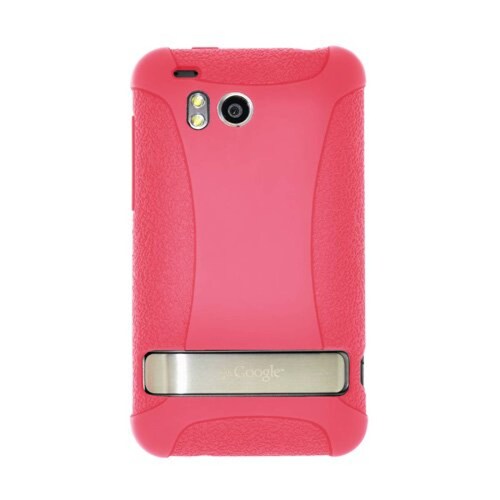  Funda Amzer AMZ90420 Silicone Skin Jelly Case for HTC Thunderbolt ADR6400, Baby Pink