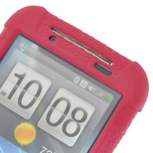  Funda Amzer AMZ90420 Silicone Skin Jelly Case for HTC Thunderbolt ADR6400, Baby Pink