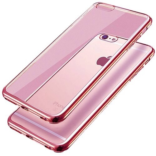 Funda Tera Grand Silicone Ultra Thin Light Cell Phone Ca  Rose Gold