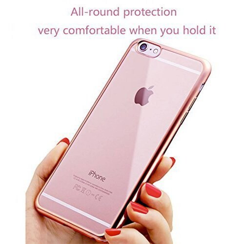 Funda Tera Grand Silicone Ultra Thin Light Cell Phone Ca  Rose Gold