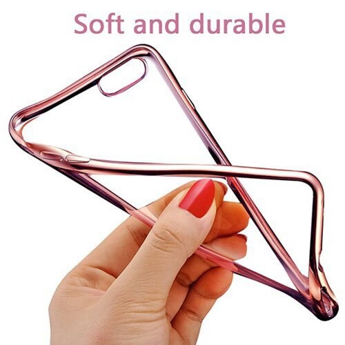 Funda Tera Grand Silicone Ultra Thin Light Cell Phone Ca  Rose Gold