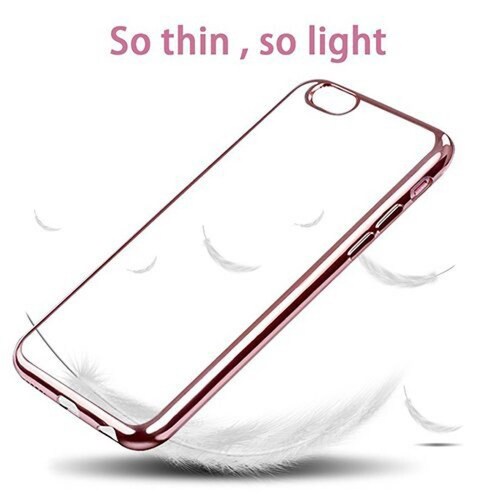 Funda Tera Grand Silicone Ultra Thin Light Cell Phone Ca  Rose Gold