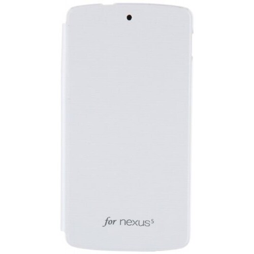 Funda VOIA Funda Flip Cover de Primera para Google Nexus a - Blanco