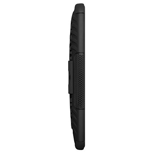 Funda Amzer Impact Resistant Hybrid Warrior Case with Ki MX3, Black