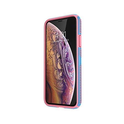 Funda Speck Products - Funda para iPhone XS/iPhone X, Ag zul y Rosa