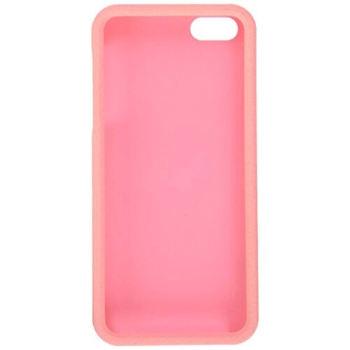 Funda Reiko - Carcasa de Goma para iPhone 5 (1 Unidad),  ro, Rosado
