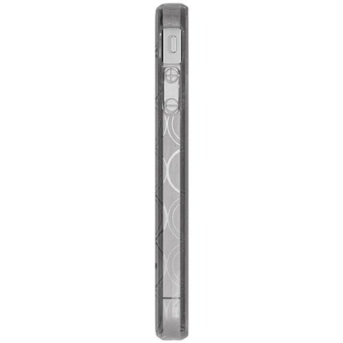 Funda Amzer AMZ88749 Circle TPU Skin Case for iPhone 4,  one, Clear
