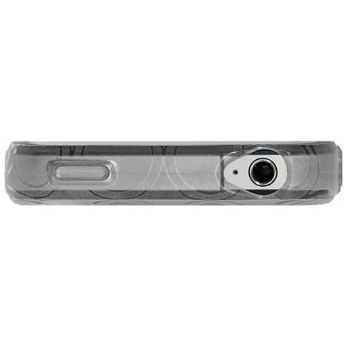Funda Amzer AMZ88749 Circle TPU Skin Case for iPhone 4,  one, Clear