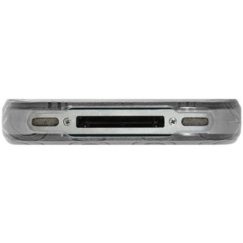 Funda Amzer AMZ88749 Circle TPU Skin Case for iPhone 4,  one, Clear