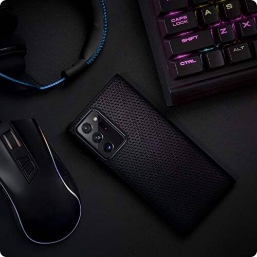 Funda Spigen Liquid Air Armor Funda Compatible con Samsu Negro Mate