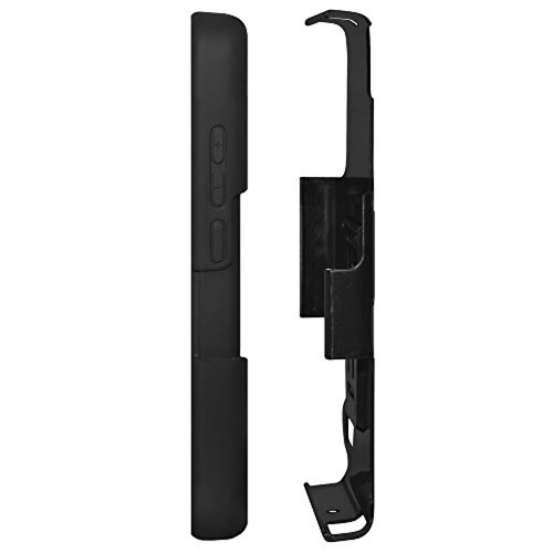 Funda Amzer Double Layer Case with Kickstand for Huawei  LTE, Black