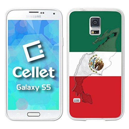 Funda cellet - Carcasa para Samsung Galaxy S5, TPU y PC  su Bandera