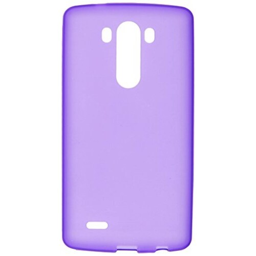 Funda JUJEO Double-Sided Matte TPU Case for LG G3 D850,  g - Purple