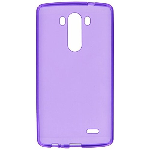 Funda JUJEO Double-Sided Matte TPU Case for LG G3 D850,  g - Purple