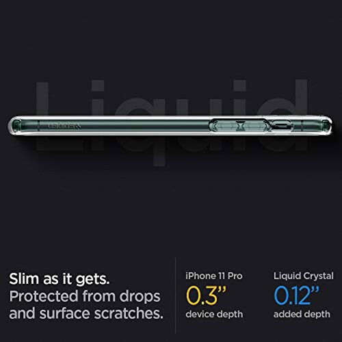 Funda Funda iPhone 11 Pro Case Spigen Liquid Crystal par stal Clear
