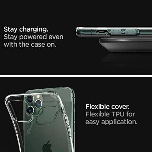 Funda Funda iPhone 11 Pro Case Spigen Liquid Crystal par stal Clear
