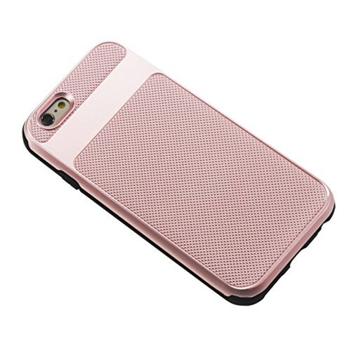Funda Reiko Hybrid Mars Armor TPU PC Case for iPhone 6/6  Rose Gold