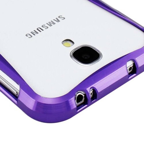 Funda Gearonic - Carcasa de Aluminio para Samsung Galaxy e, Púrpura