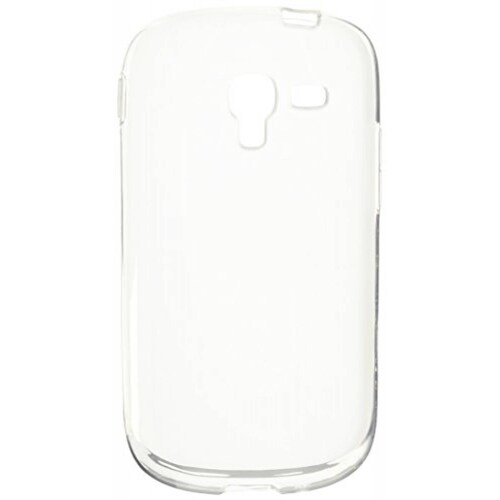 Funda MyBat Semi Transparente Caramelo Piel Cubierta (Go t), Blanco