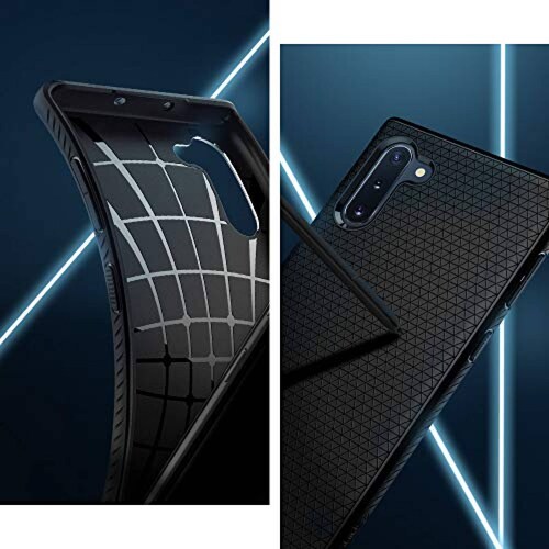 Funda Funda Galaxy Note 10 Case Spigen Liquid Air para S atte Black