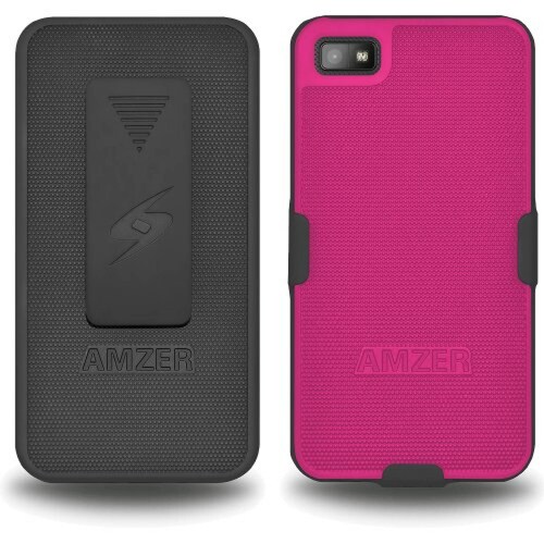 Funda Amzer AMZ95380 Shellster Shell Holster Combo Case  k/Hot Pink