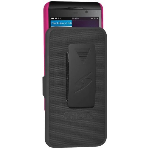 Funda Amzer AMZ95380 Shellster Shell Holster Combo Case  k/Hot Pink