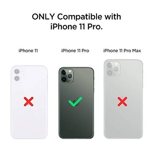 Funda Funda iPhone 11 Pro Case Spigen Liquid Crystal Gli ose Quartz