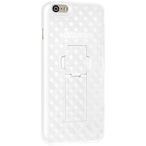 Funda Amzer Shellster Shell Holster Combo Case Cover for lack/White