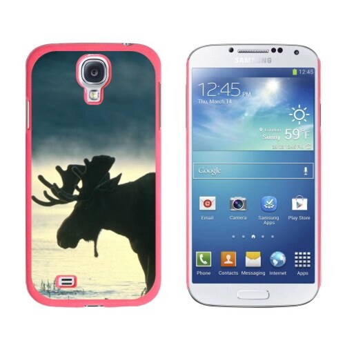 Funda Graphics and More Moose Snap-On Hard Protective Ca ing - Pink